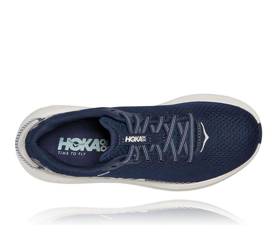 Hoka One One Mens Running Shoes - Rincon 2 - Navy/White - HOTB96207